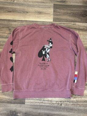 Playboy Ace Of Spades Sweatshirt Men’s Large